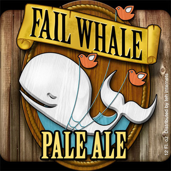 Fail Whale Pale Ale Label Contest