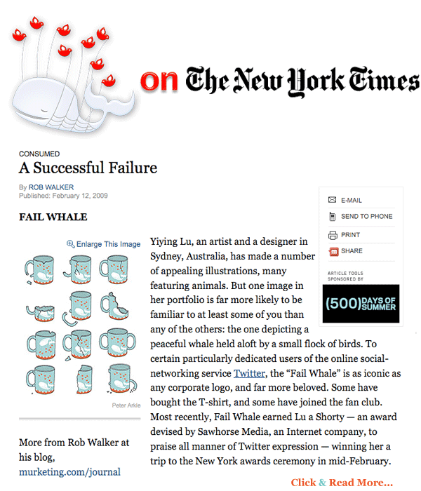 Fail Whale on New York Times Consumed