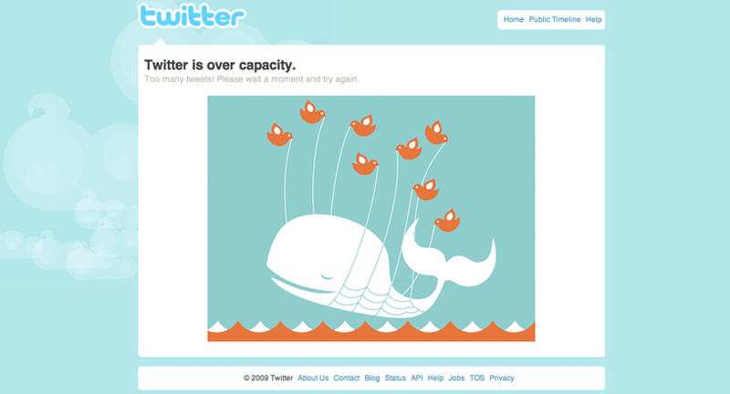 fail whale twitter over capacity