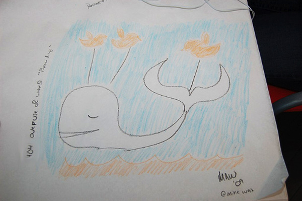 Fail Whale in Crayon