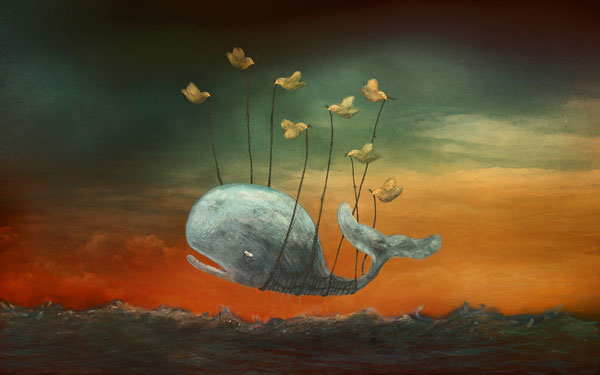 painted fail whale dache