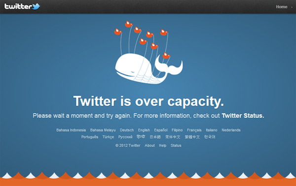 fail whale twitter over capacity
