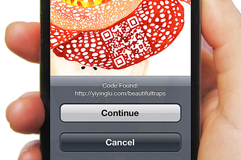 Rafflesia Arnoldii QR code Found